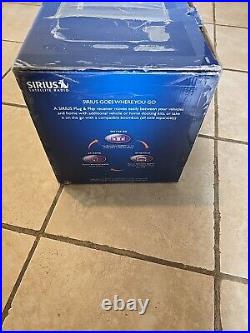 Sirius SUBX1R Dock & Play Universal Satellite Radio Boombox (Brand New)