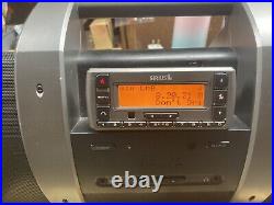 Sirius SUBX1R Dock & Play Universal Satellite Radio Boombox Withcar Kit