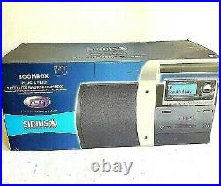Sirius SUBX1R Portable Satellite Radio Boombox Speaker System SP3 SP4