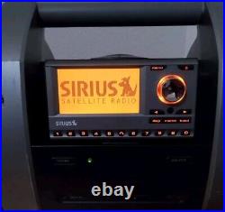 Sirius SUBX1 Boombox + SP3 Receiver + Active Lifetime Subscription Sirius TESTED