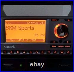 Sirius SUBX1 Boombox + SP3 Receiver + Active Lifetime Subscription Sirius TESTED