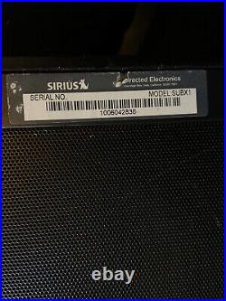 Sirius SUBX1 Dock & Play Universal Satellite Radio Boombox Plus Lots Of Extras