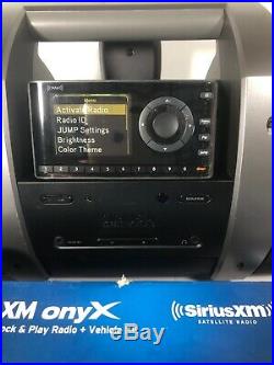 Sirius SUBX1 Satellite Radio Boombox + SP3 Receiver XM radio System Speakers Car