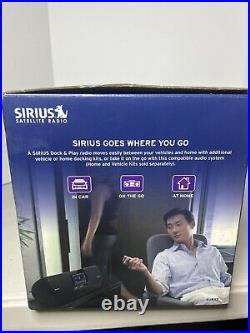 Sirius SUBX2R Boombox Antenna+ Power + Receiver New Open Box