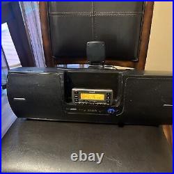 Sirius SUBX2 Boombox SV3 Radio with LIFETIME SUBSCRIPTION 100% Works Howard Stern