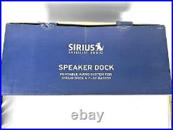 Sirius SUBX2 Satellite Radio Speaker And Sportster 5 Radio