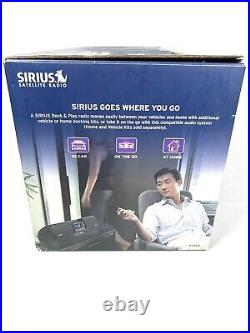 Sirius SUBX2 Satellite Radio Speaker And Sportster 5 Radio