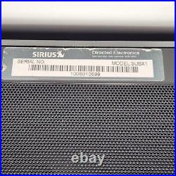 Sirius SV5 with SUBX1 Boombox Tested Working with Antenna Active