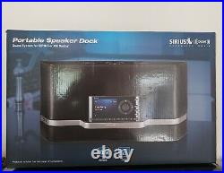 Sirius SXABB1portable Speaker Dock-Sirius/XM Radio-2remotes, antena-NO Radio