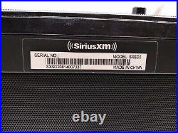 Sirius SXSD2 Boombox Speaker Dock & Satellite Radio XEZ1