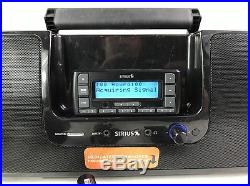 Sirius Satellite Portable Boombox SUBX2 withStarmate 5 Receiver ST5 LIFETIME Sub