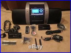 Sirius Satellite Radio Boombox SubX1 with Activated Receiver, Home & Car Kit