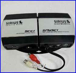 Sirius Satellite Radio Connect Sony Interface SNYSC1 With SCC1 Tuner Untested