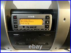 Sirius Satellite Radio Dock Model SUBX1R & Radio needs subscription TESTED XLNT
