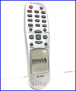 Sirius Satellite Radio Home Tuner SR-H550 PREMIUM LIFETIME SUBSCRIPTION & Remote