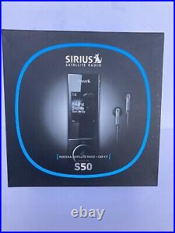 Sirius Satellite Radio Receiver & Car Kit S50TK1 Open Box