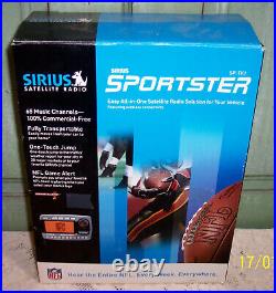 Sirius Satellite Radio Receiver Dock Car Antenna Sportster SP-R1/SP-C1 New