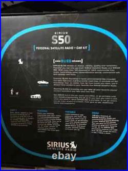 Sirius Satellite Radio S50 Personal Satellite Radio + Car Kit