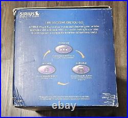 Sirius Satellite Radio SUBX1R Boombox + SV3R Receiver CIB