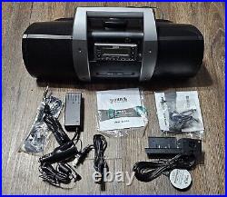 Sirius Satellite Radio SUBX1R Boombox + SV3R Receiver CIB