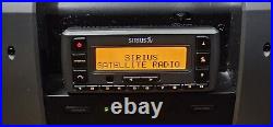 Sirius Satellite Radio SUBX1R Boombox + SV3R Receiver CIB