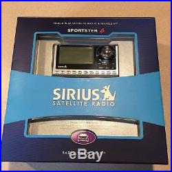 Sirius Satellite Radio SUBX1 Boombox Sportster SP4 PLUS Radio and Vehicle Kit