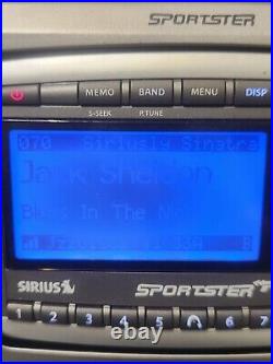 Sirius Satellite Radio Sportster SP-R2 Active Subscription WithHoward
