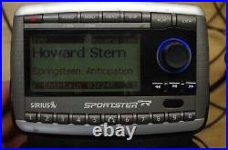 Sirius Satellite Radio Sportster SP-R2 Active Subscription WithHoward & Home Dock