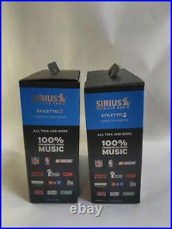 Sirius Satellite Radio Stiletto 2, Home kit & Vehicle Kit SLV2 NEW in SEALED BOX