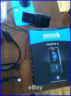Sirius Satellite Radio Stiletto 2 Receiver (SL2PK1) and Vehicle Kit (SLV2)