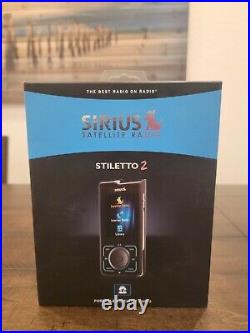 Sirius Satellite Radio Stiletto 2 SL2 Complete With ANTENNA HEADSET