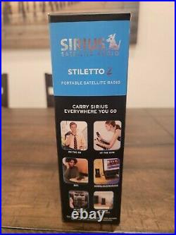Sirius Satellite Radio Stiletto 2 SL2 Complete With ANTENNA HEADSET