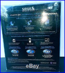 Sirius Satellite Radio Stiletto SL100PK1 100 New in Box Unopened Sealed