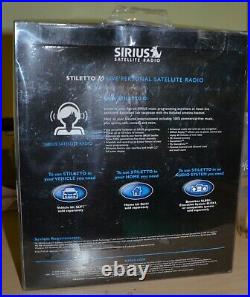 Sirius Satellite Radio Stiletto SL10PK1 Portable Satellite Radio Receiver new