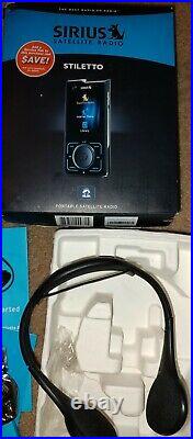 Sirius Satellite Stiletto 2, SL2, Car Adapter, Earbuds, Headset and more