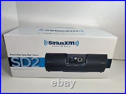 Sirius SiriusXM Satellite Radio Portable Speaker Dock SD2 Brand New Never Opened