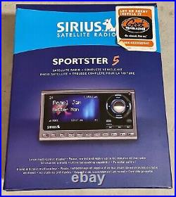 Sirius Sp5 Sporster 5 Satellite Radio & Boombox-lifetime Subscription Activated