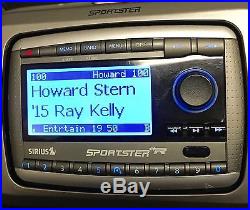 Sirius Sporster Replay Radio SP-R2 w Active LIFETIME SUBSCRIPTION & NEW Home Kit