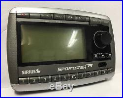 Sirius Sporster Replay Radio SP-R2 w Active LIFETIME SUBSCRIPTION & NEW Home Kit