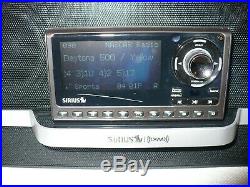 Sirius Sportster5 Radio Active Lifetime Radio withBoombox & New Vehicle Kit