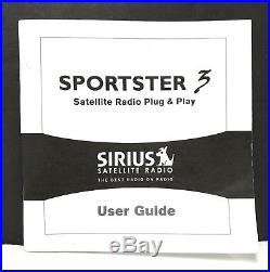 Sirius Sportster 3 ACTIVE Satellite Radio LIFETIME SUBSCRIPTION NEW Home Kit XM