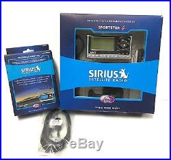 Sirius Sportster 4 ACTIVE SP4 Radio with LIFETIME SUBSCRIPTION + CAR Kit In BOX XM