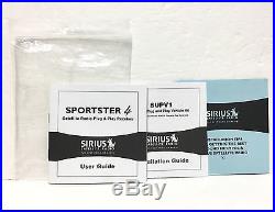 Sirius Sportster 4 ACTIVE SP4 Radio with LIFETIME SUBSCRIPTION + CAR Kit In BOX XM