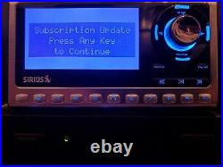 Sirius Sportster 4 SP4 Satellite Radio Premium Lifetime activated Boombox AS IS