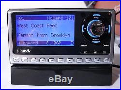 Sirius Sportster 4 Satellite Radio with lifetime subscription & home accessories