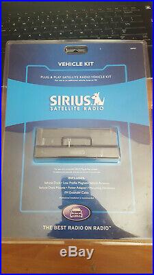 Sirius Sportster 5 SP5TK1C, SXABB1 Speakers, Car Kit LIFETIME SUBSCRIPTION