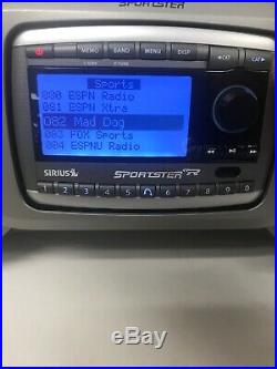 Sirius Sportster R Receiver SP-B1 Boombox LIFETIME SUBSCRIPTION HOWARD STERN
