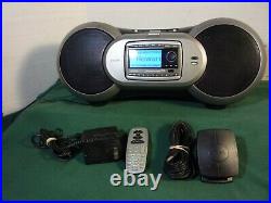 Sirius Sportster -R Satellite Radio Receiver with Active Subscription and Boom Box
