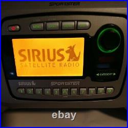 Sirius Sportster Radio SP-R1R Receiver & SP-B1R Boombox LIFETIME