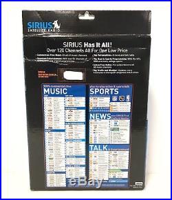 Sirius Sportster Replay ACTIVE SP-R2 Radio LIFETIME SUBSCRIPTION +NEW Car Kit XM